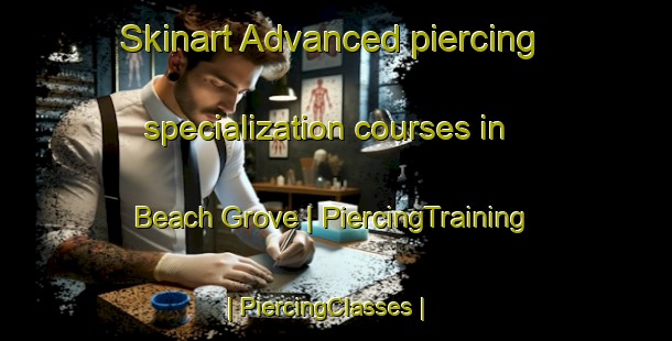 Skinart Advanced piercing specialization courses in Beach Grove | PiercingTraining | PiercingClasses | SkinartTraining-Canada